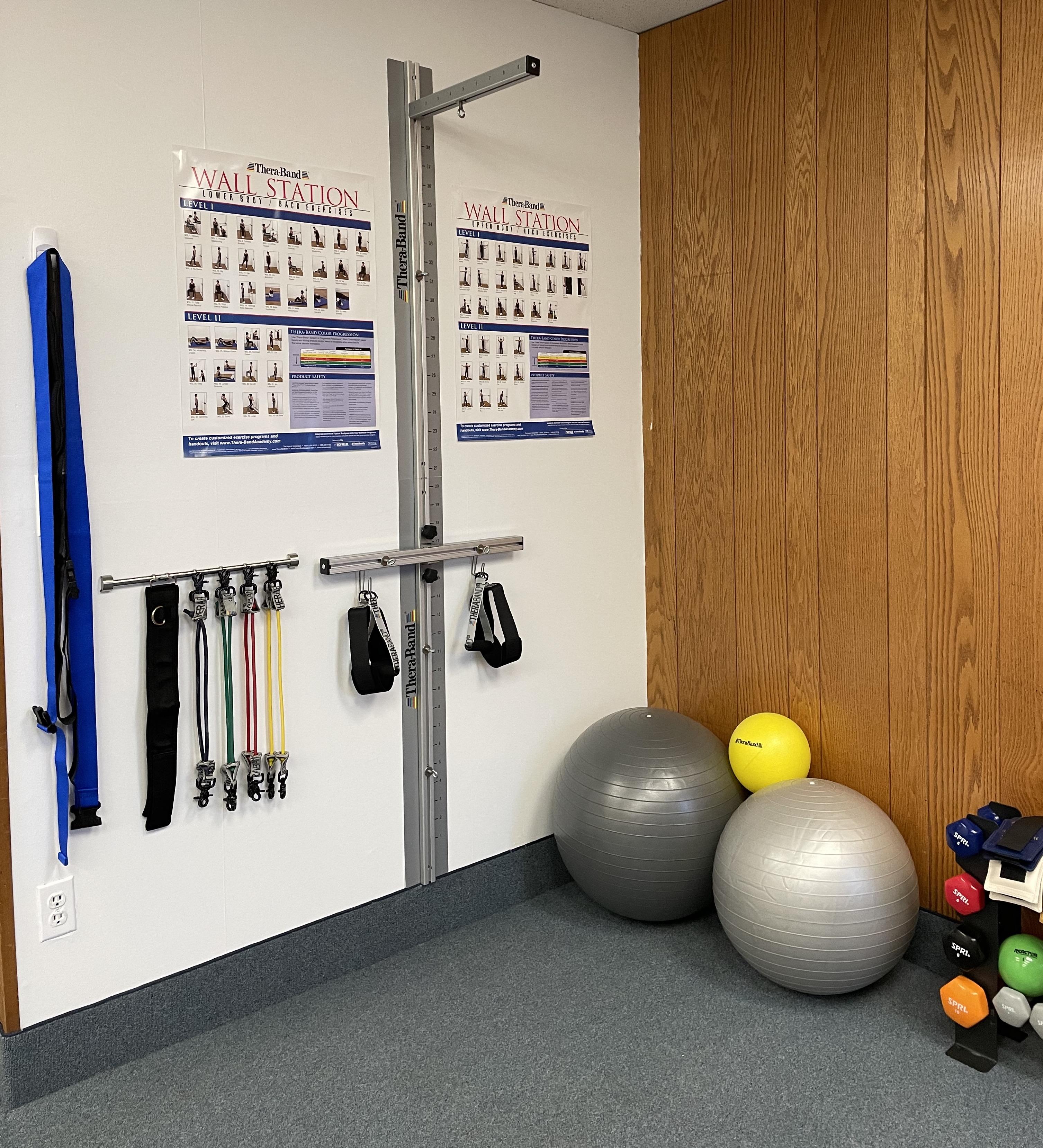 ALLY Physical Therapy exercise equipment